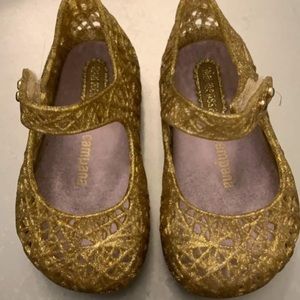 Mini Melissa Campana Zig Zag in gold